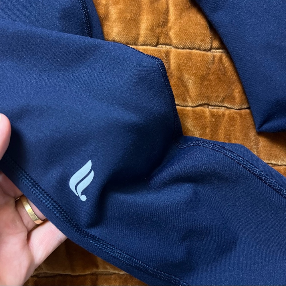 Fabletics Navy PowerHold Leggings - Picture 5 of 6